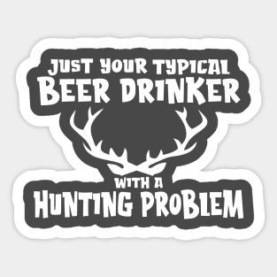 Beer Drinker Sticker